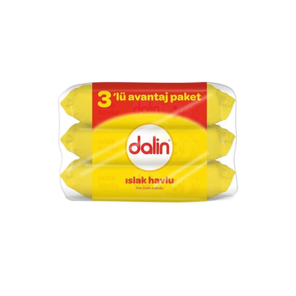 Dalin Islak Temizleme Mendili 56Lı (3 Lü Paket) *8 Adet