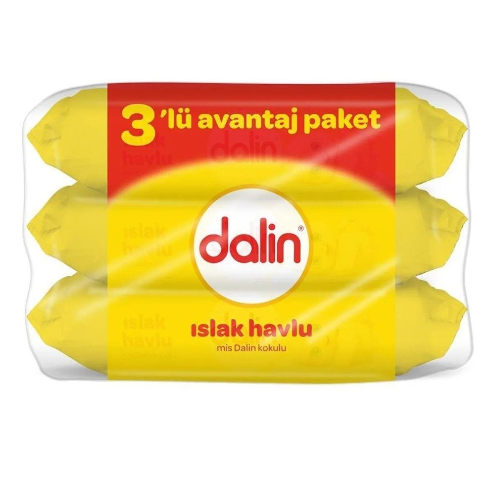 Dalin Islak Temizleme Mendili 56Lı (3 Lü Paket) *8 Adet