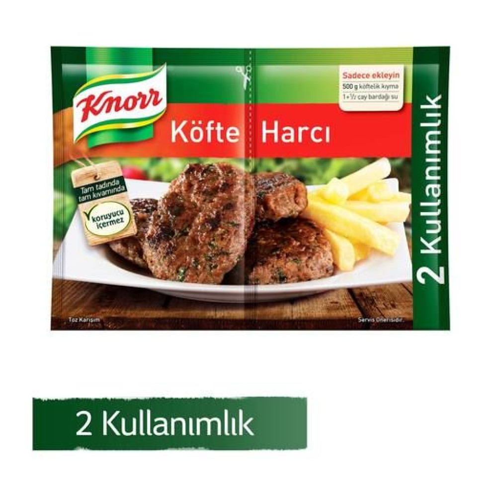 Knorr Harç Karma Köfte Harcı 82 Gr. *12 Adet Knorr Harç Karma Köfte Harcı 82 Gr. *12 Adet