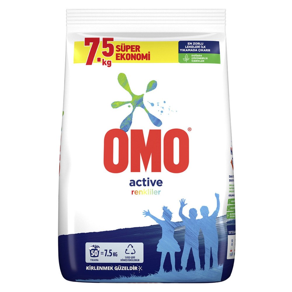 Omo 7.5 Kg Toz Deterjan *1 Adet