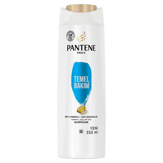 Pantene Şampuan 350 Ml Temel Bakım *6 Adet