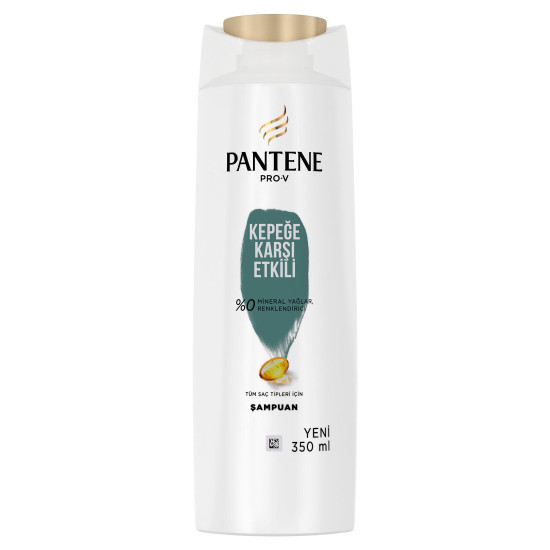 Pantene Kepeğe Karşı Etkili Şampuan 350 Ml *6 Adet