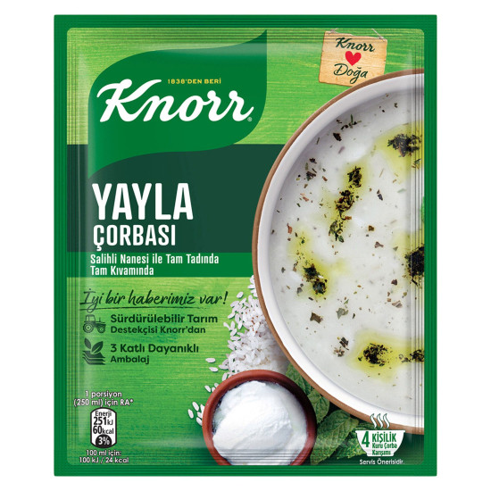 Knorr Hazır Yayla Çorbası  *12 Adet