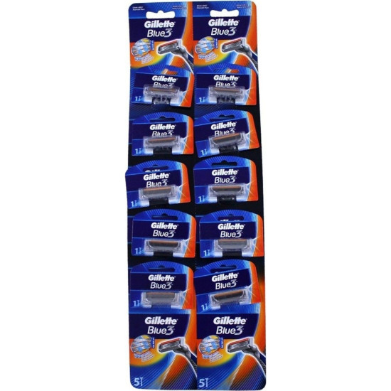 Gillette Blue3 Tıraş Bıçağı 10'Lu Kartela *1 Adet