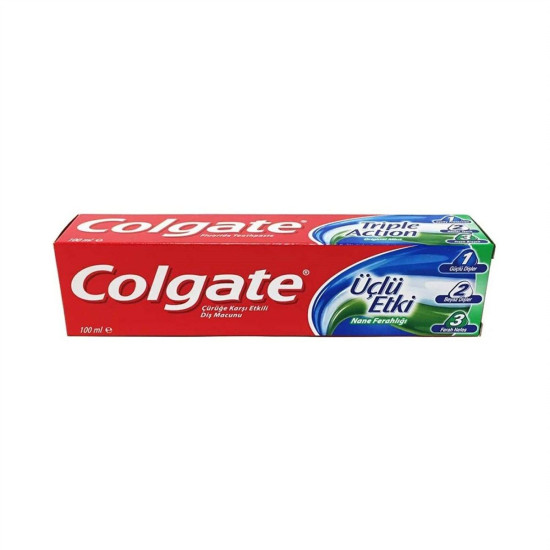 Colgate Üçlü Etki 100 Ml *12 Adet