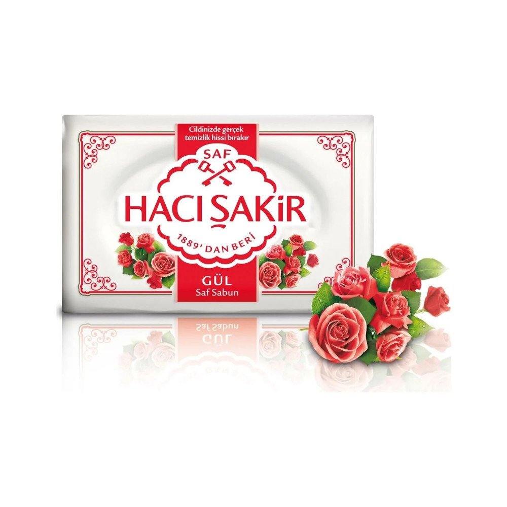 Hacı Şakir Gül Kalıp Sabun 4X150 G *15 Adet Hacı Şakir Gül Kalıp Sabun 4X150 G *15 Adet