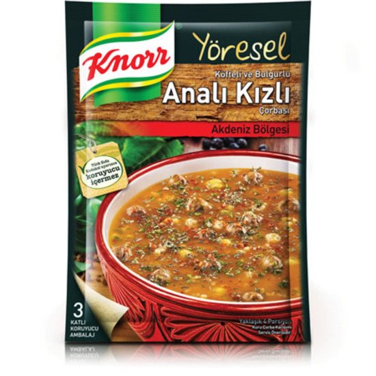 Knorr Hazır Çorba Köfteli Ve Bulgurlu Analı Kızlı *12 Adet