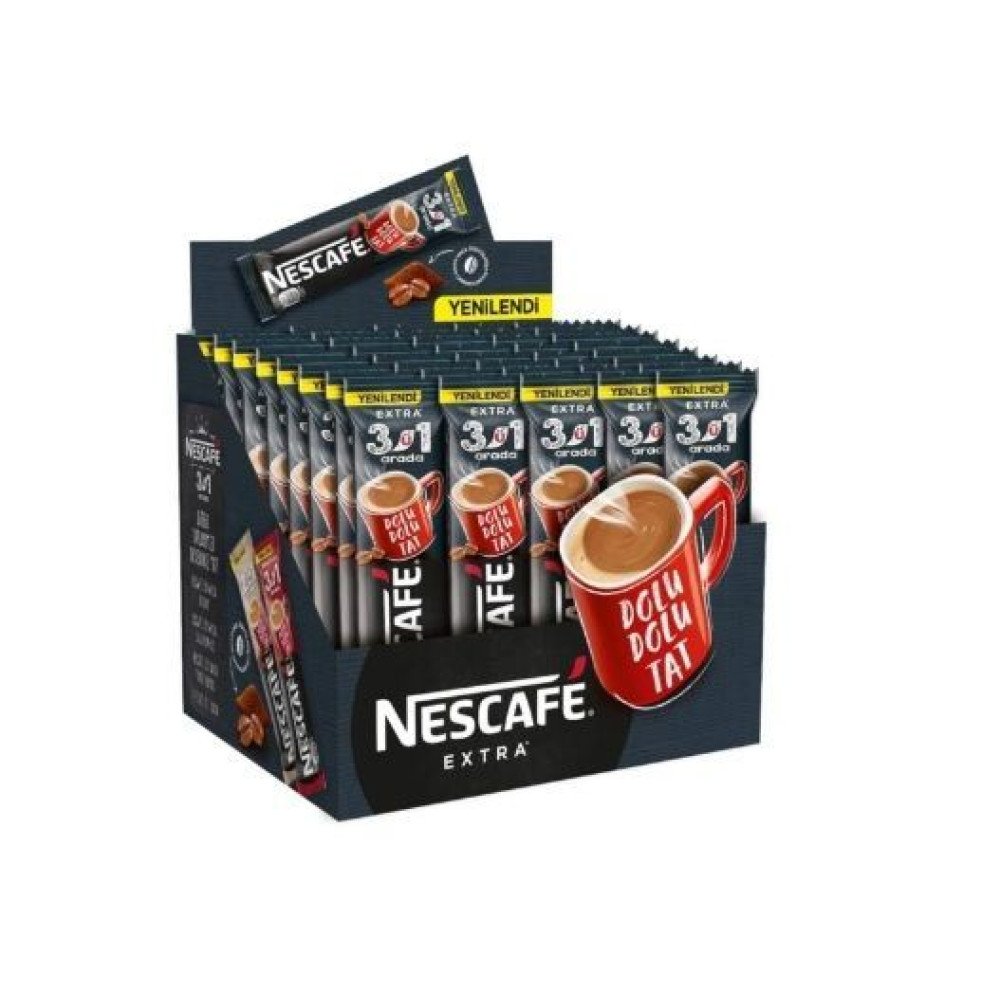 Nescafe Extra 3'Ü 1 Arada *48 Adet Nescafe Extra 3'Ü 1 Arada *48 Adet