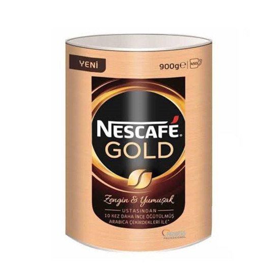 Nescafe Gold Teneke Kutu 900 Gr *1 Adet