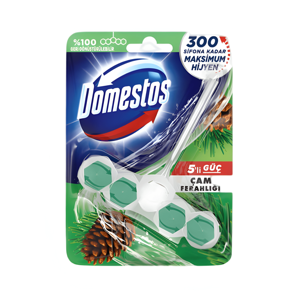 Domestos Wc Block 5 Lı Güç Çam 50Gr(9 Paket) Domestos Wc Block 5 Lı Güç Çam 50Gr(9 Paket)