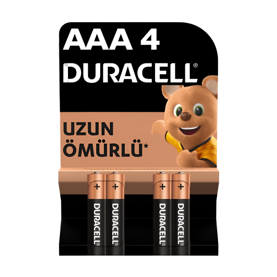 Duracell Aaa Basıc Kalem İnce Pil(4 Adet*10 Paket)