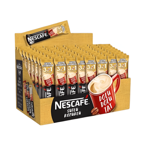 Nescafe  Bol Köpüklü 3 İn 1 (12 Paket*48 Adet)