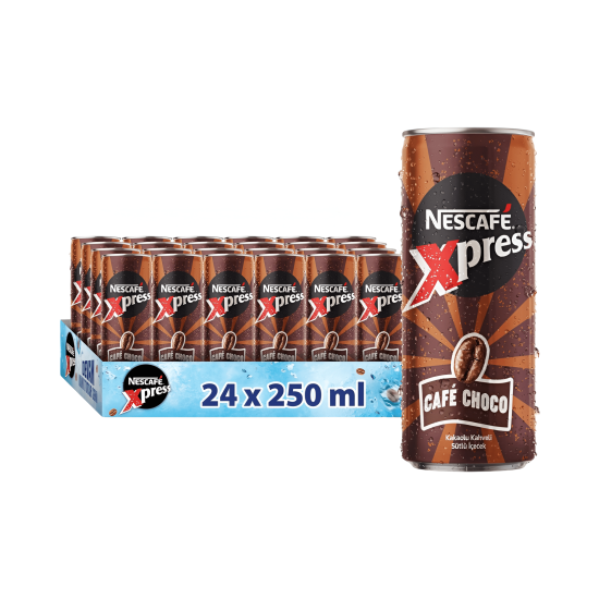 Nescafe Xpress Çikolatalı 250ML x 24 Adet