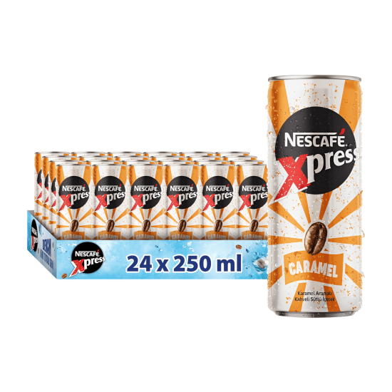 Nescafe Xpress Karamelli 250ML x 24 Adet