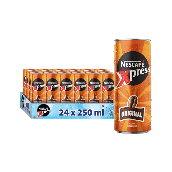 Nescafe Xpress Orıgınal 250ML x 24 Adet