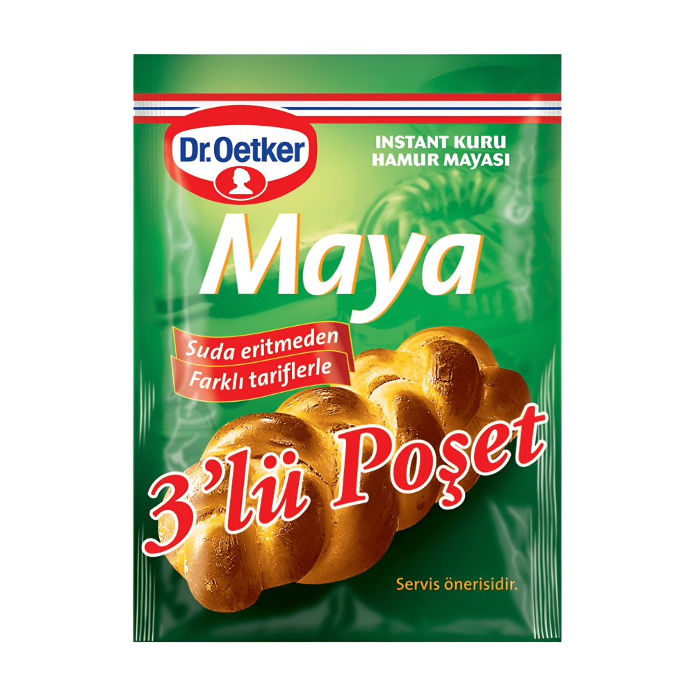Dr. Oetker Instant Maya 3'Lü 30 Gr *30 Adet Dr. Oetker Instant Maya 3'Lü 30 Gr *30 Adet