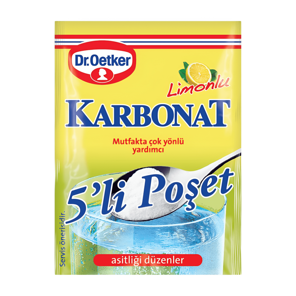 Dr. Oetker Limonlu Karbonat 5 Li 25 Gr *30 Adet Dr. Oetker Limonlu Karbonat 5 Li 25 Gr *30 Adet