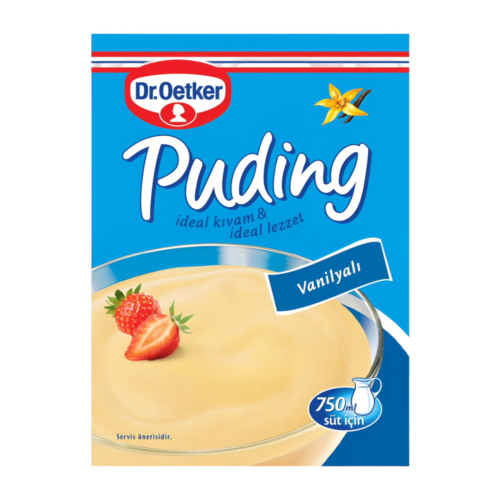 Dr. Oetker Vanilyalı Puding 120 Gr *24 Adet