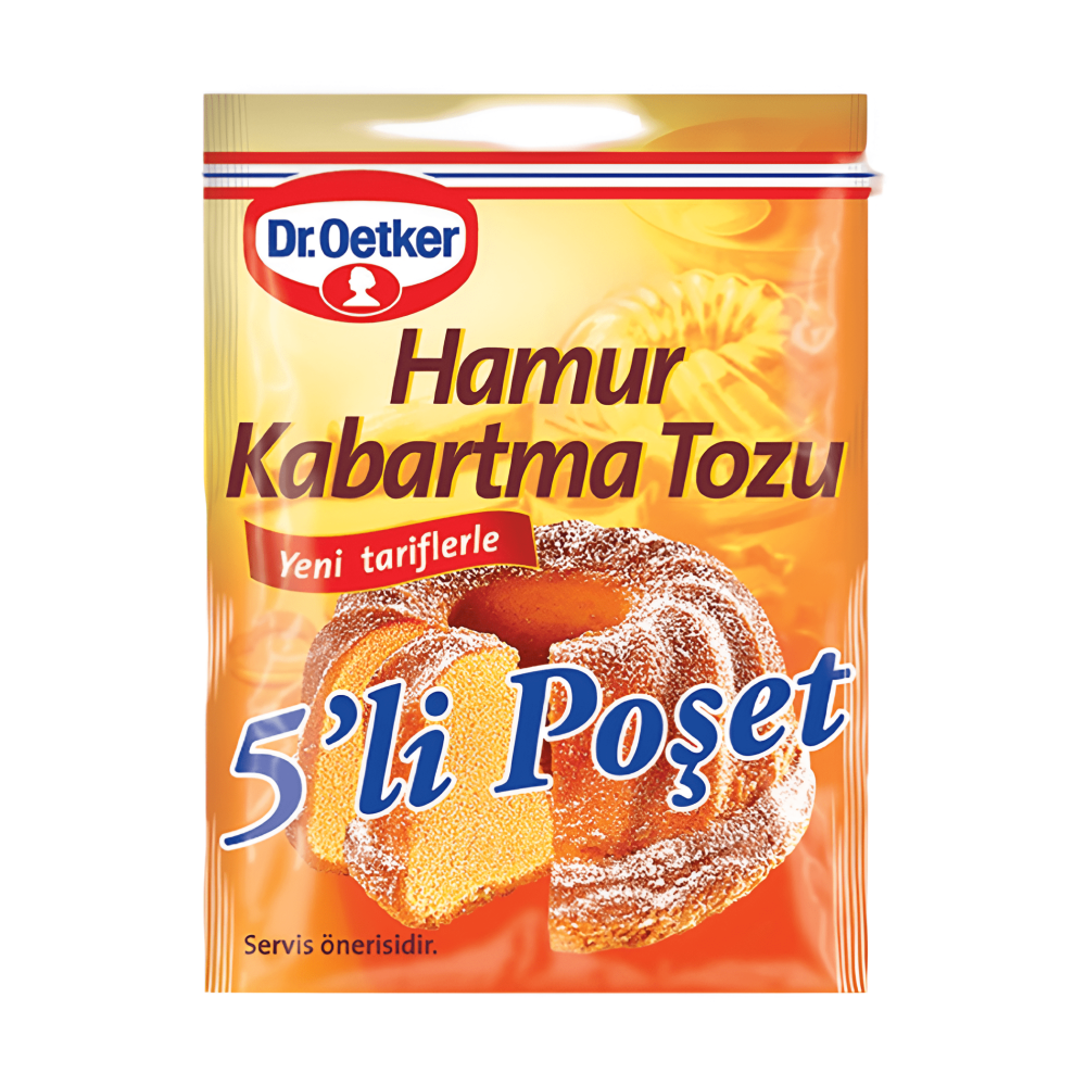 Dr.Oetker Kabartma Tozu 5'Li 50 Gr *30 Adet Dr.Oetker Kabartma Tozu 5'Li 50 Gr *30 Adet