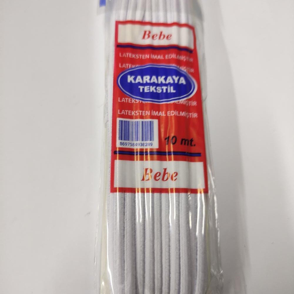 KARAKAYA BEBE LASTİK 10MT