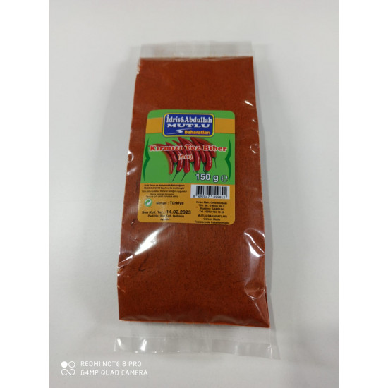 Mutlu Baharat Acı Toz Biber 100Gr