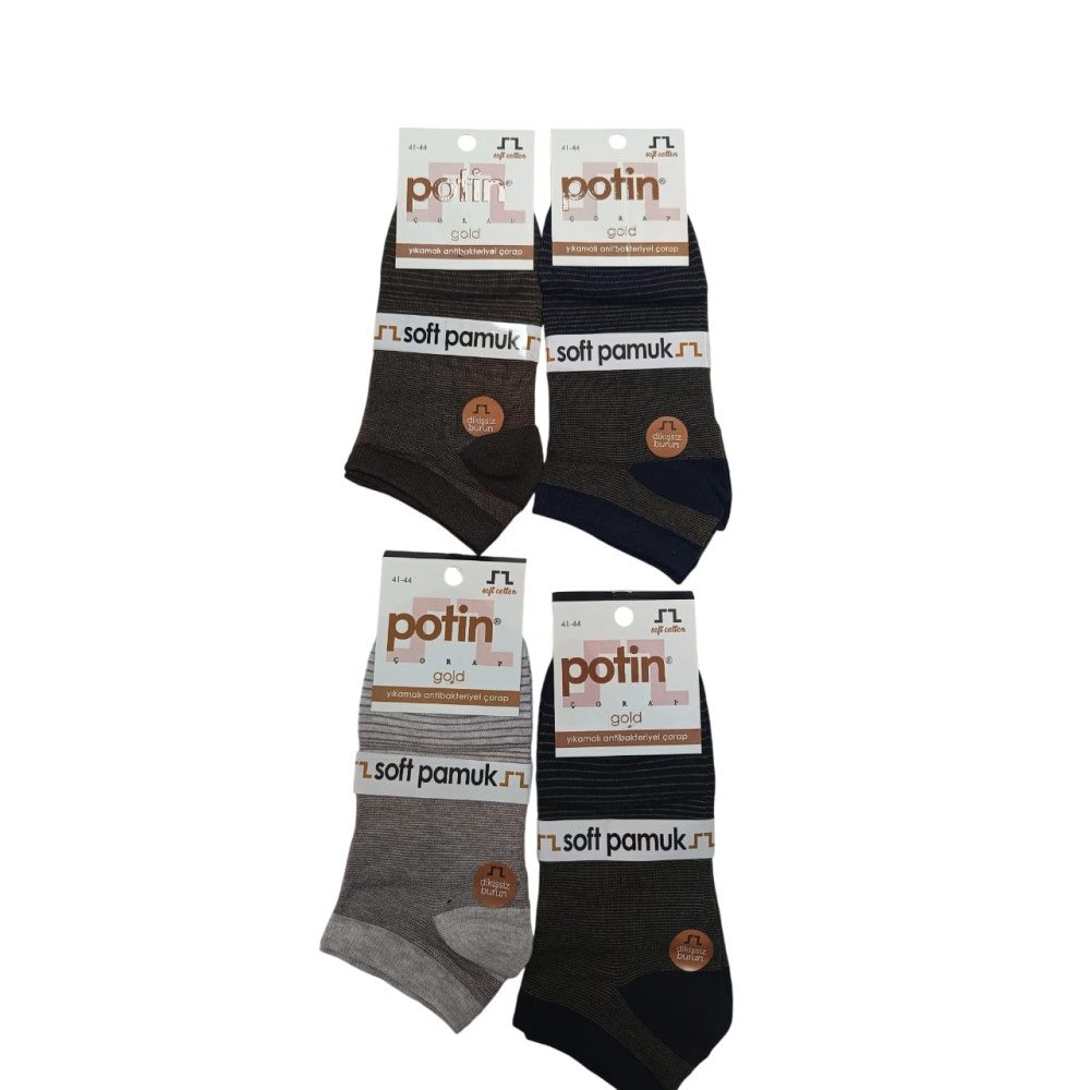 POTİN PATİK PENYE DİKİŞSİZ*12ÇİFT