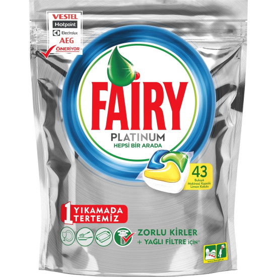 FAIRY TAB.PLATINUM 43 LU X4