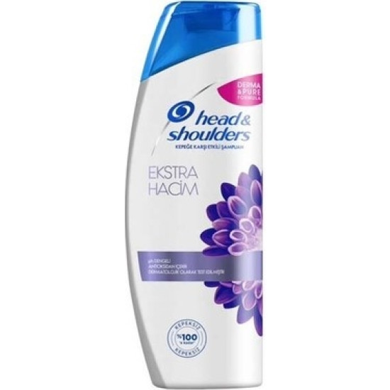 HEAD&SHOLDERS SAMP.350 ML EXTRA HACİM ( MOR )*6