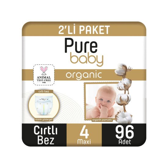 PURE BABY 2 LI PAKET 4 NO X4