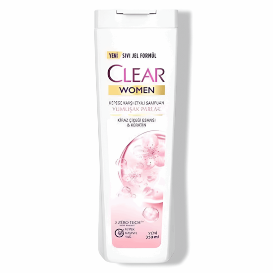 Clear Samp.350 Ml Women Yumusak Parlak X6