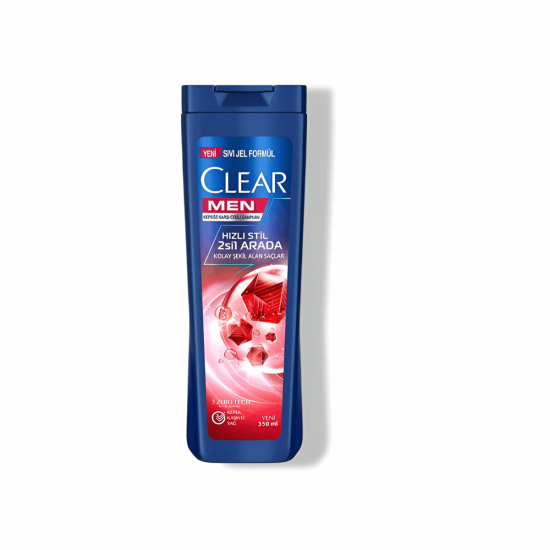 Clear Samp.350 Ml Hızlı Stıl 2In1 X6