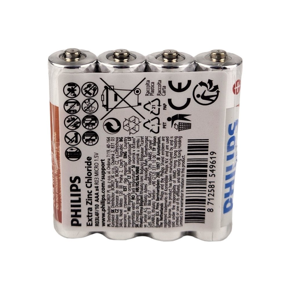 Philips AAA İnce Pil X 48 Adet