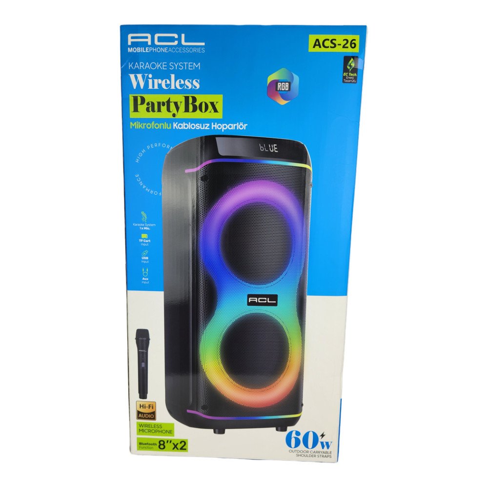 ACL Büyük Boy Hoparlör 60W ACS-26