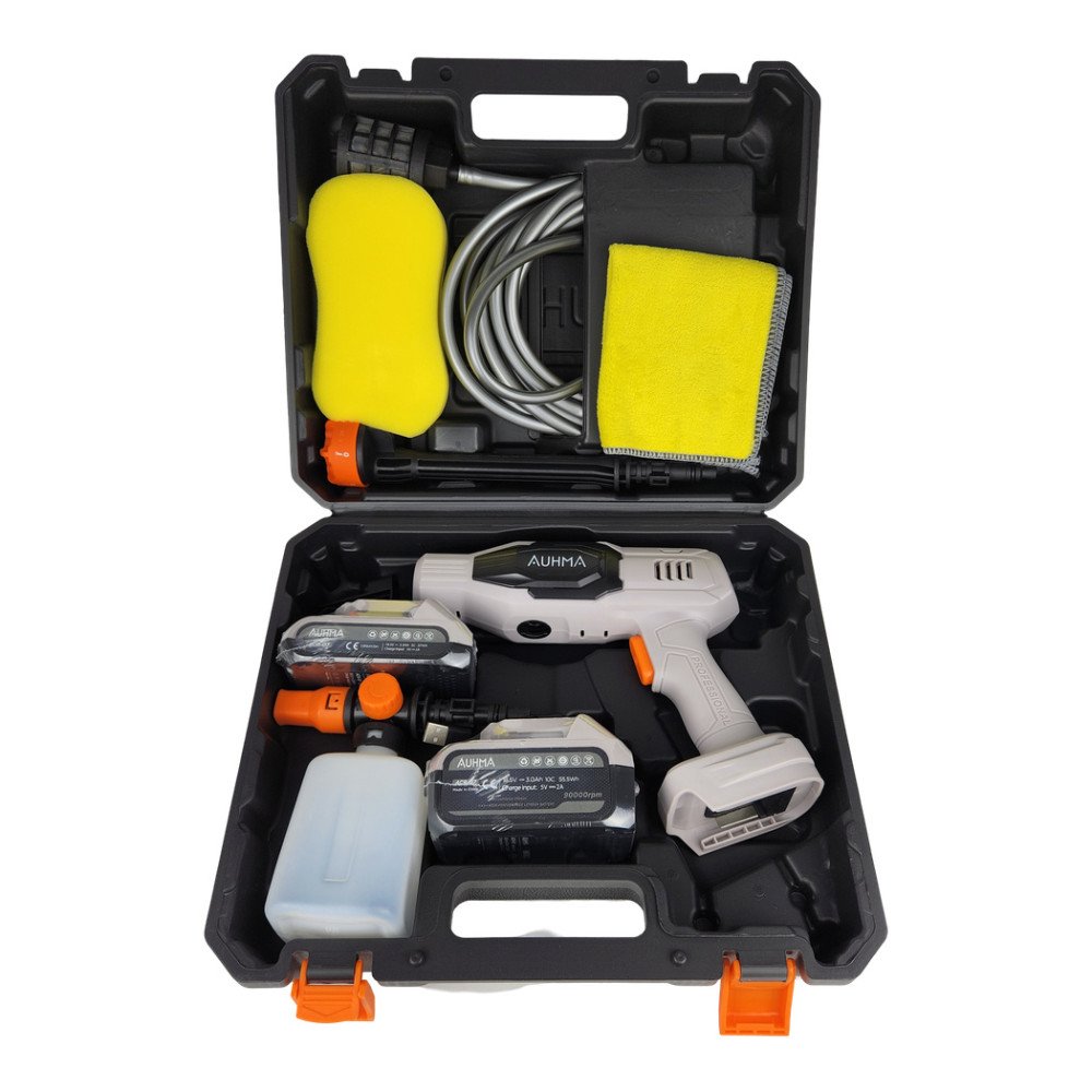 Auhma Akülü Basınçlı Araç Yıkama Makinesi 21V ACR-07 203 Psi