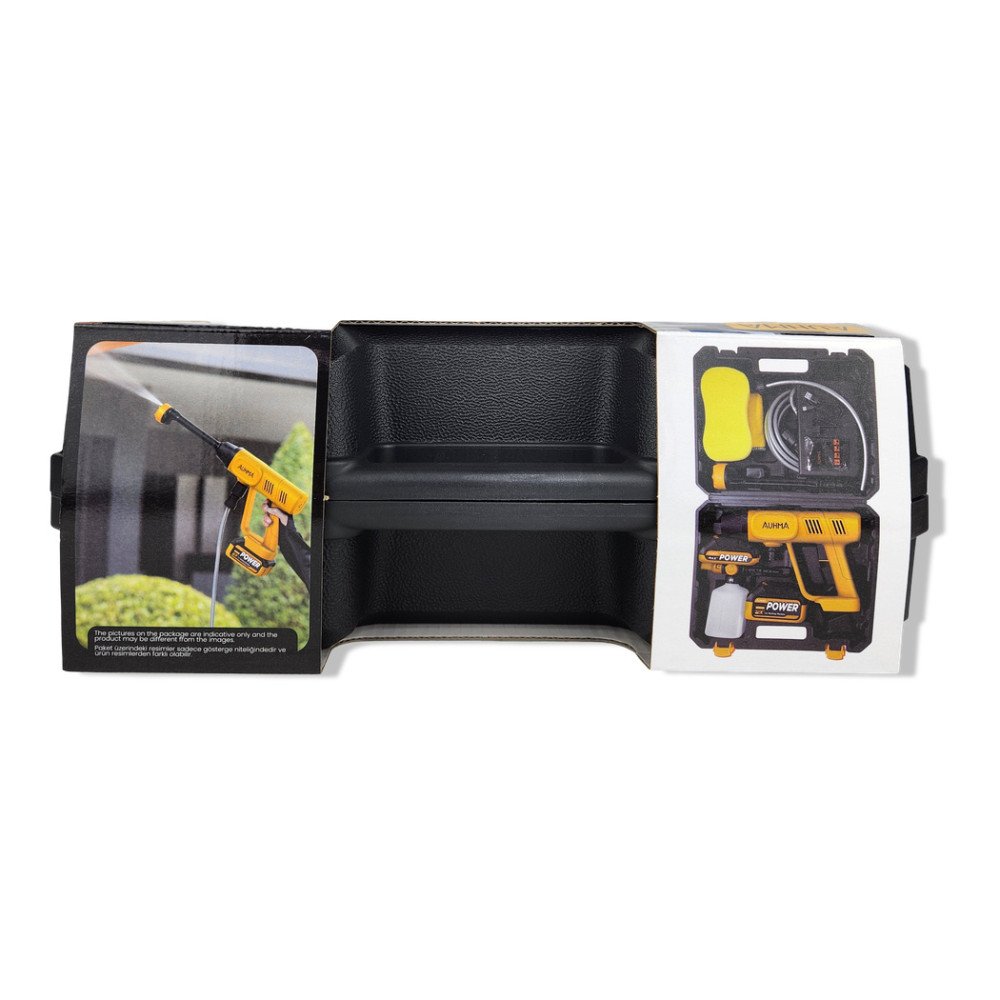 Auhma Akülü Basınçlı Araç Yıkama Makinesi 21V ACR-05 335 Psi