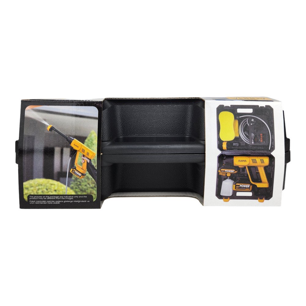 Auhma Akülü Basınçlı Araç Yıkama Makinesi 21V ACR-05 335 Psi