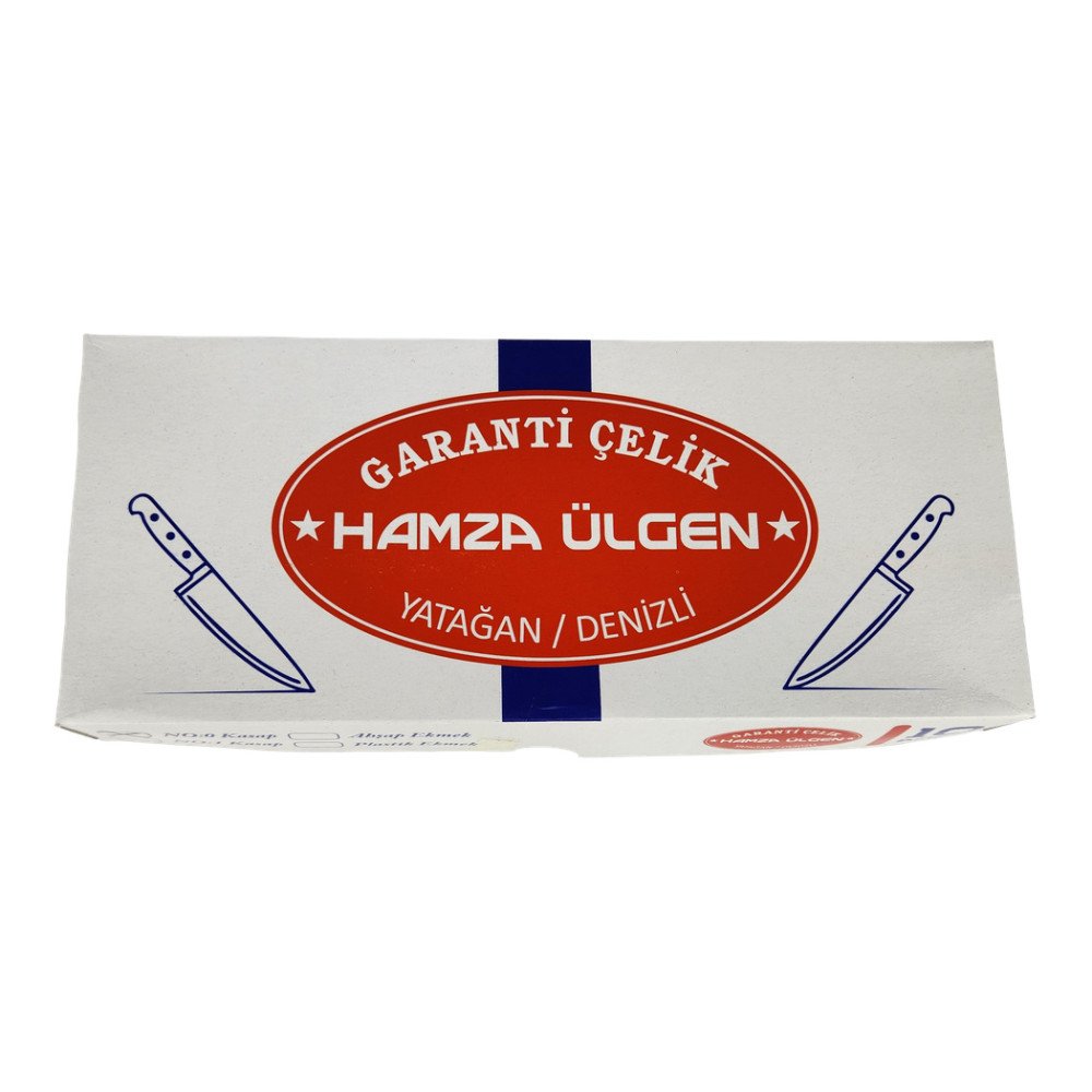 Ülgen Ahşap Saplı Kasap Bıçak No:0 X 10 Adet