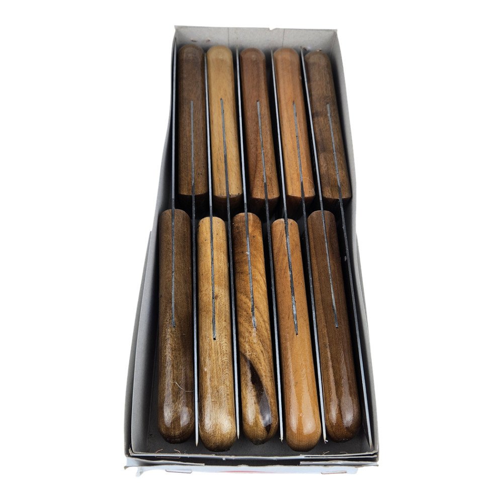 Ülgen Ahşap Saplı Kasap Bıçak No:1 X 10 Adet