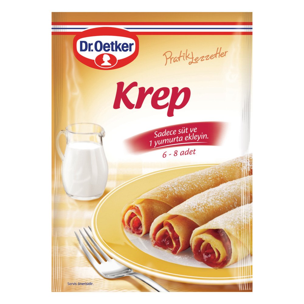 Dr.Oetker Krep Karışımı 177 g x 12 Adet