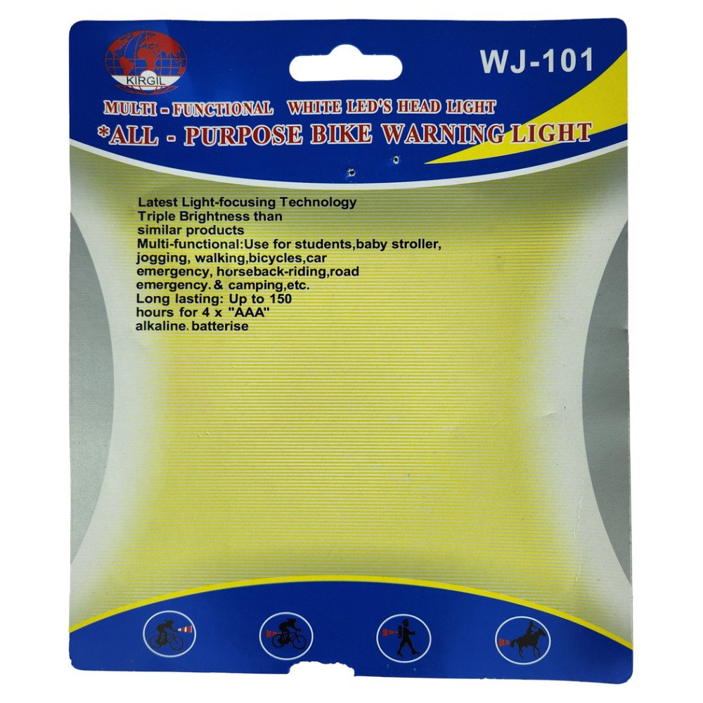 Kırgıl Bisiklet Lambası Ön Arka WJ-101