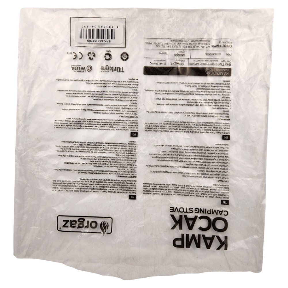 Orgaz Kamp Ocağı EPK-630 Geniş