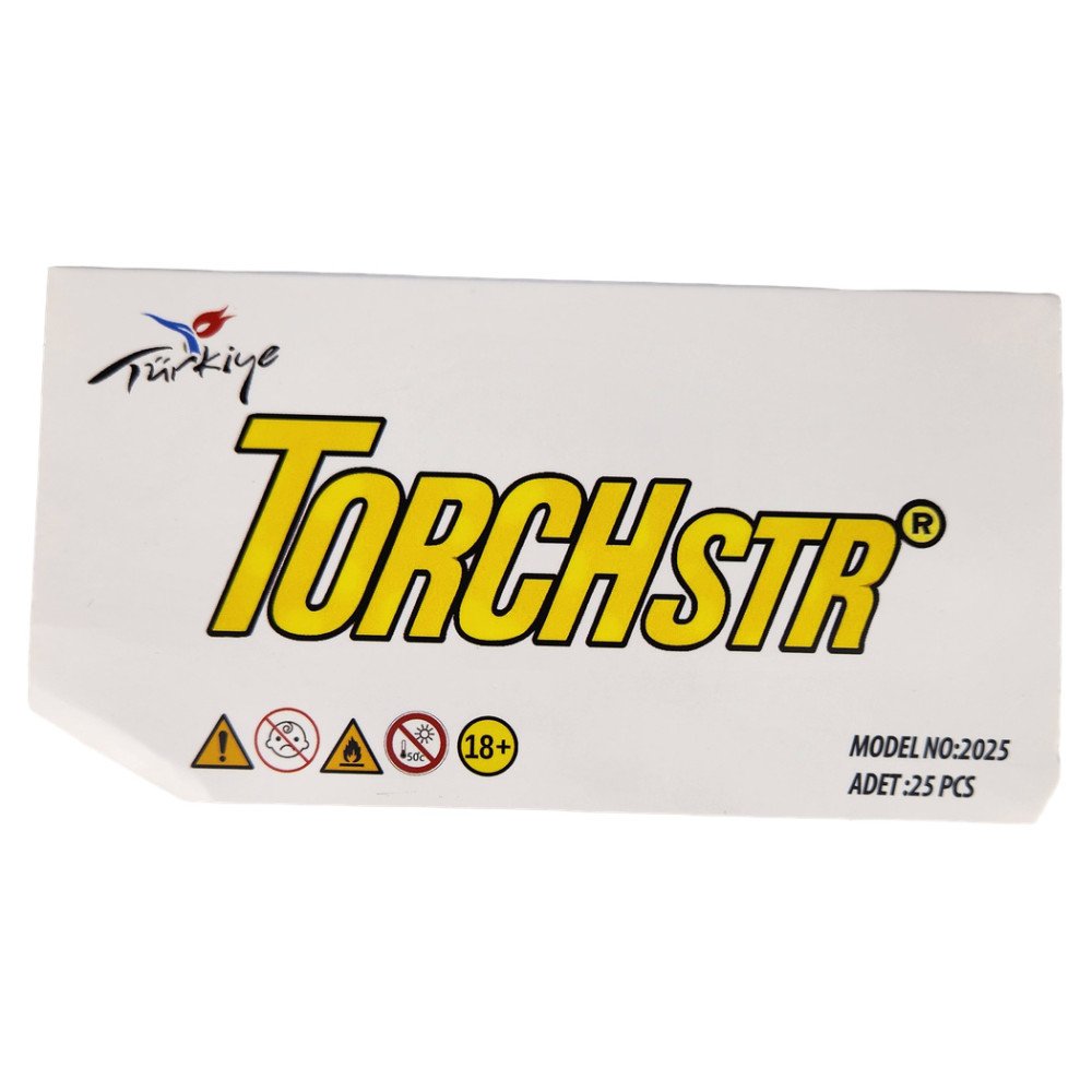 STR Geniş Torch Çakmak No:2025x25