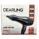 Dearling Ultra Profesyonel Saç Kurutma Makinesi TR 4200 2500W Siyah