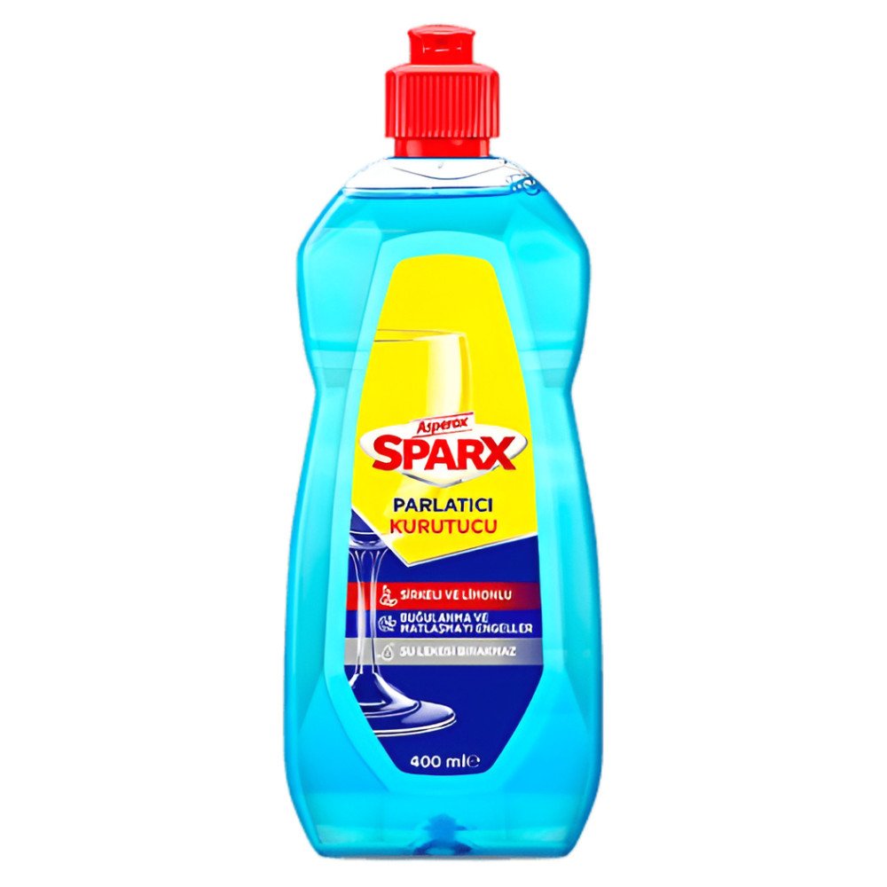 Asperox Sparx Bulaşık Makinesi Parlatıcısı 400 ml x 12 Adet