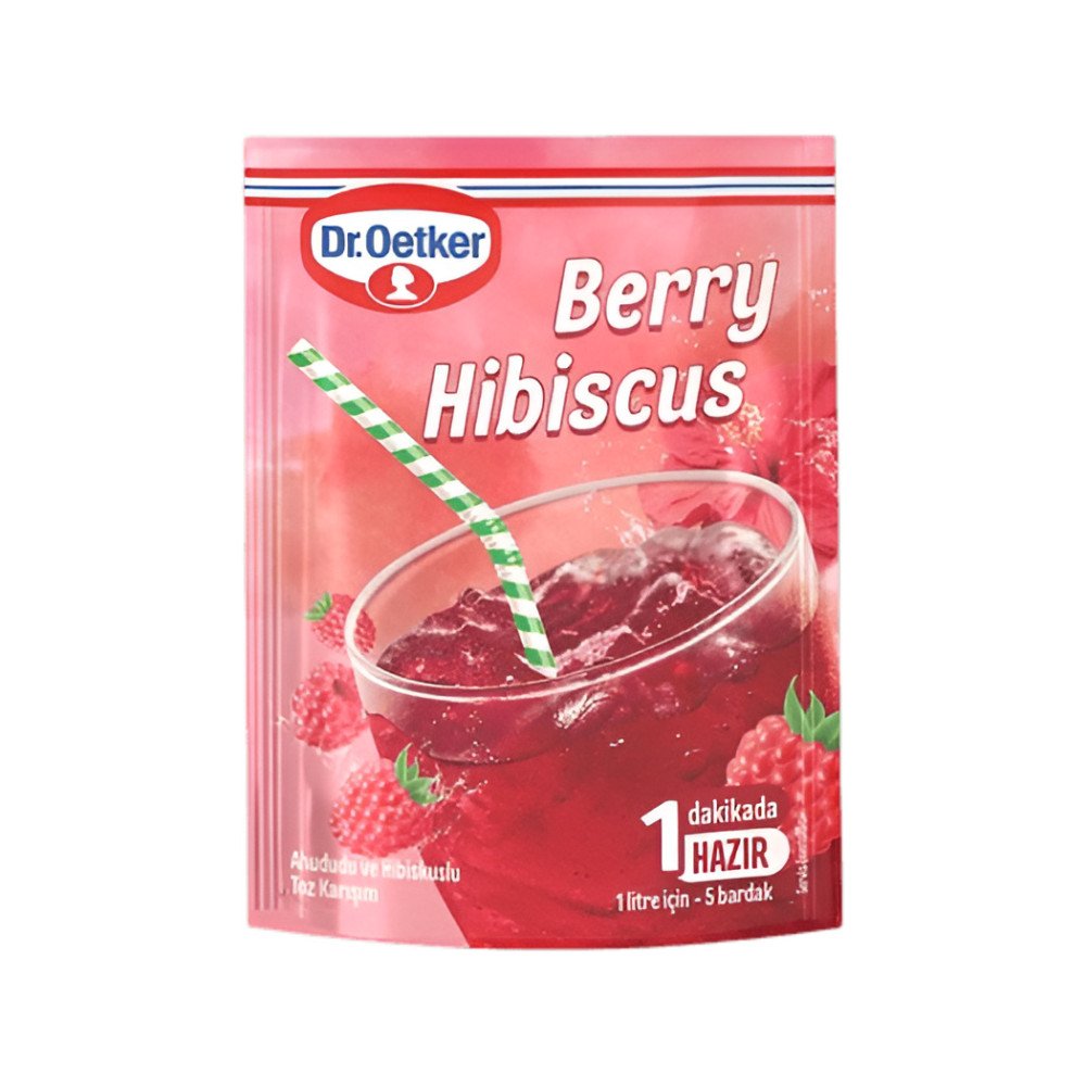 Dr.Oetker Berry Hibiskus İçecek Tozu 90 g x 12 Adet
