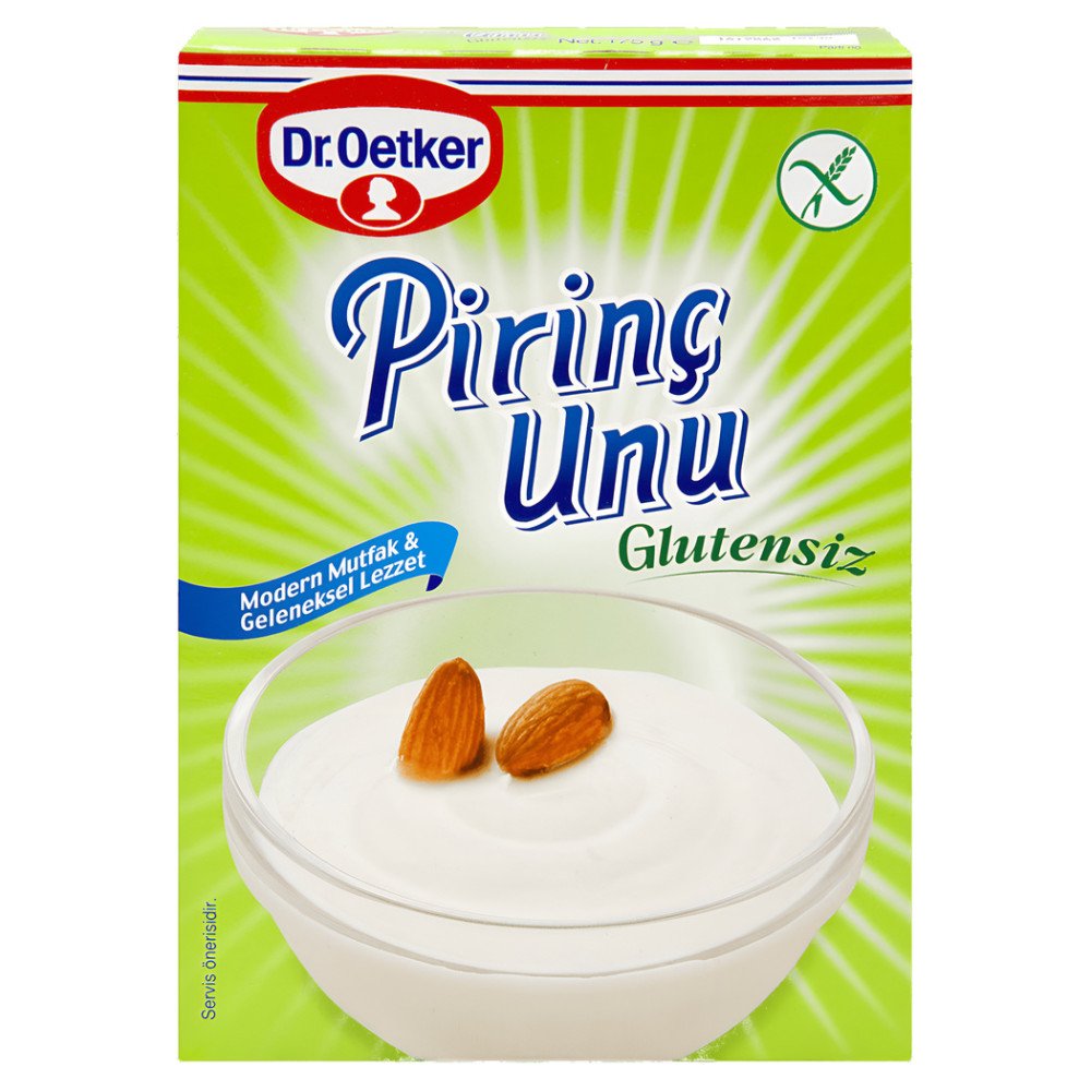 Dr.Oetker Glutensiz Pirinç Unu 175 g x 6 Adet