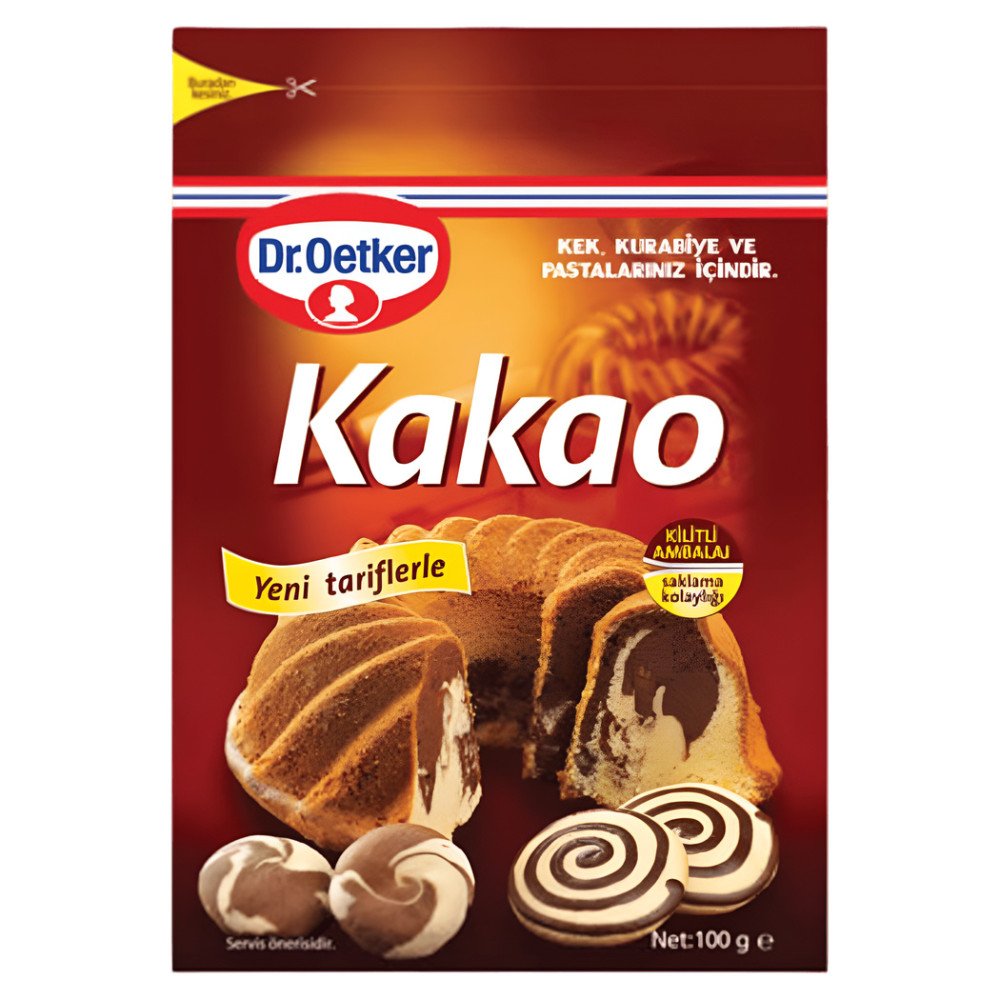 Dr.Oetker Kakao 100 g x 24 Adet