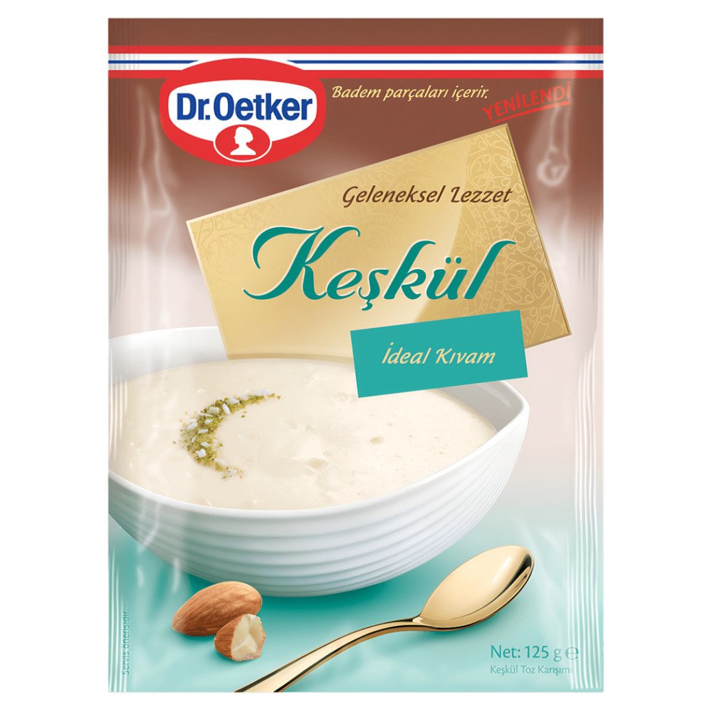 Dr.Oetker Keşkül 125 g x 12 Adet