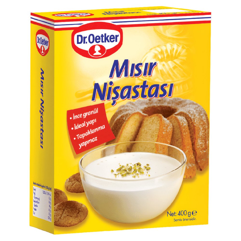 Dr.Oetker Mısır Nişastası 400 g x 8 Adet
