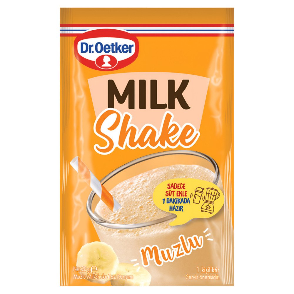 Dr.Oetker Muzlu Milkshake 20 g x 24 Adet
